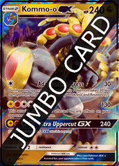 Kommo-O GX SM71 JUMBO OVERSIZED Holo Promo - Kommo-O GX Collection